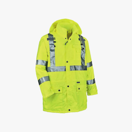 High Visibility 4-in-1 Reflective Safety Jacket