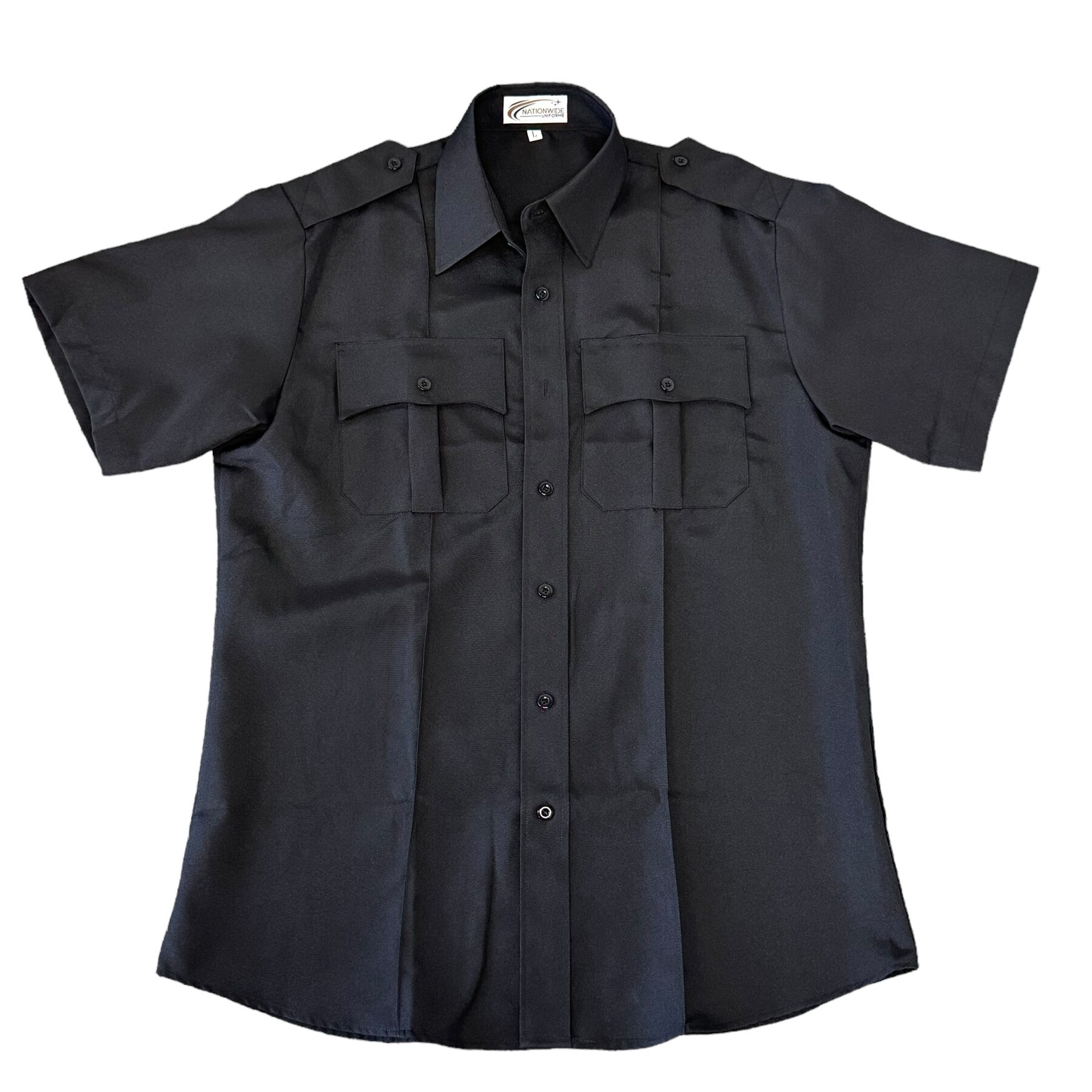 Black Color Short-sleeve Shirt