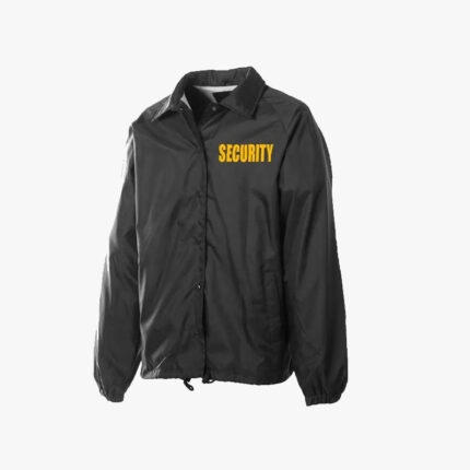Windbreaker with Security I.D in Yellow Color