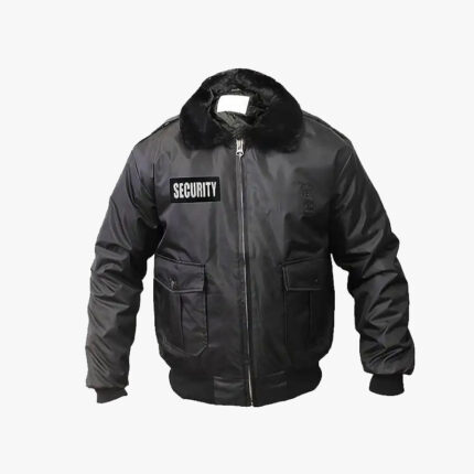 Watch-Guard Bomber Jacket with Reflective Security ID