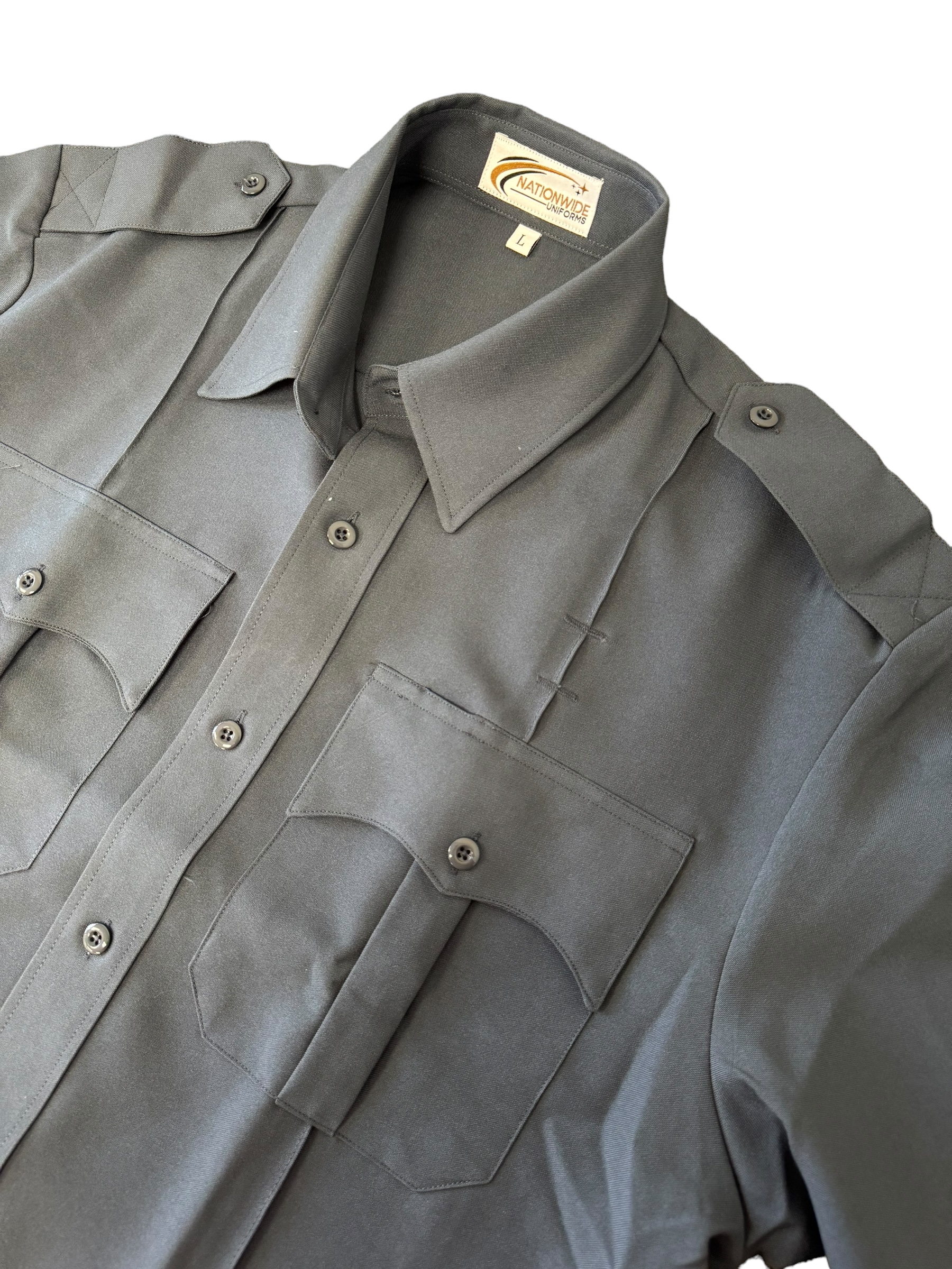 Long Sleeve Shirt Grey Color